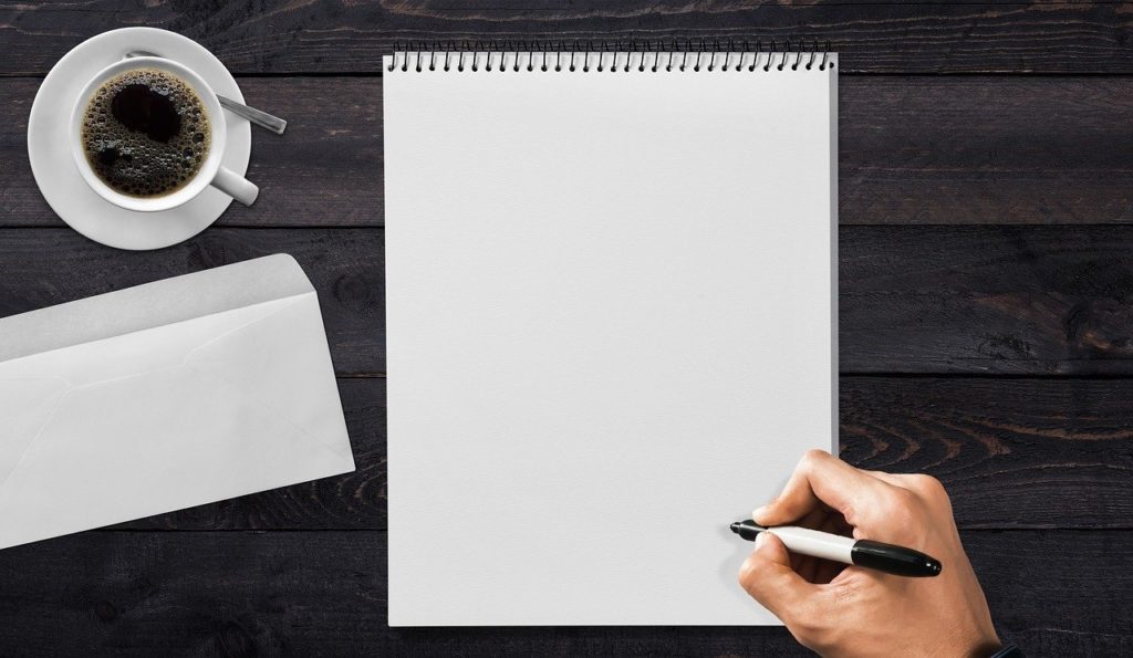 writing pad, hand, coolie